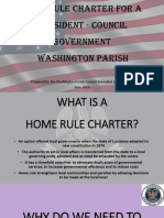 Home Rule Charter Presentation 2019