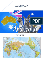 Australia's Animals, Geography and Flag