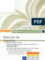 Instrumentos Formales para La Toma de Una Decisión