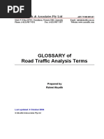 A A Glossary Traffic Analysis Terms