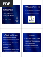 TPM - Manutenção Produtiva Total