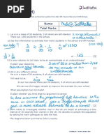 GCSE Iteration Exam Questions (Higher) | PDF | Test (Assessment) | Analysis