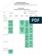 Jadwal Matkul PDF