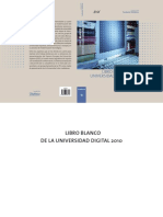 Libro Blanco de La Universidad Digital 2010