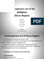 Contemporary art of Ilocos Region