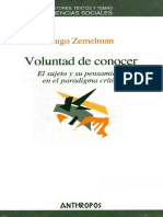 Zemelman Hugo. Voluntad De Conocer (1).pdf