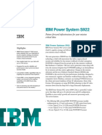 IBM Power System S922: Future Forward Infrastructure For Your Mission Critical Data