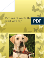 Pictures of Words That Start With D