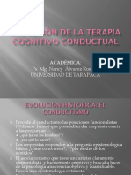 Evolucion de La Terapia Cognitivo Conductual