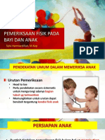 Pemeriksaan Fisik Pada Bayi Dan Anak