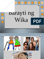 Barayti NG Wika