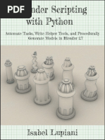 Blender Scripting With Python (Sample)