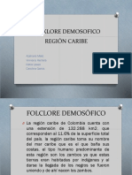 Folclore Demosofico Región Caribe