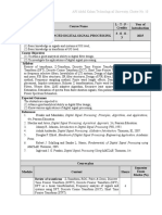 Syllabus-Advance Digital Signal Processing.docx