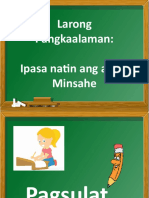 Aralin 1 Ang Kahalagahan NG Pagsulat