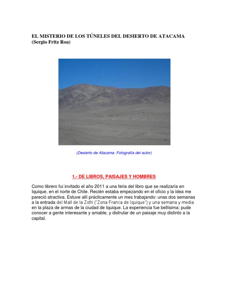 Misterios del Desierto de Atacama | PDF | Helena Blavatsky | Teosofía
