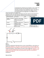 Resistance Was Discovered by Georg Simon Ohm. The Relationship and The Unit of Electrical