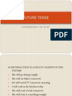 Future Tense: Syafaruddin, S.Pd. M.Ed