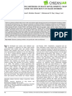 Influence of Planting Methods On Root Development, Crop Productivity and Water Use Efficiency in Maize Hybrids