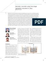 Study of Underwater Concrete Using Two-Stage (Preplaced Aggregate) Concrete in Libya