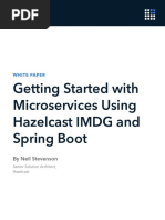 Microservices HazelcastIMDG With Spring Boot WP SPOT Letter v0.5