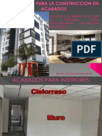 Primera Clase Materiales Para La Construccion en Acabados 201901