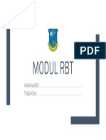 Modul RBT: NAMA MURID: TINGKATAN