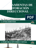 Herramientas de Perforación Direccional: Ing. Roger Condori Lizarraga