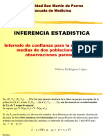 Estimación Por Intervalos de Dos Muestras Relacionadas