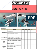 Project 1 - Robotic Arm