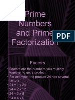 Prime Factorization