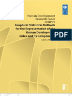 Graphical Representation HDI 2010 Hildago