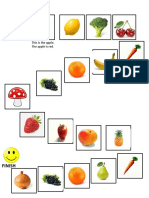 Joc 3 - Ghiceste Fructele Si Legumele