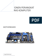 Komponen Perangkat Keras Komputer