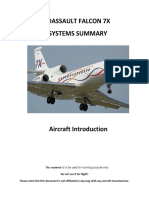 Falcon 7X-Aircraft Introduction PDF