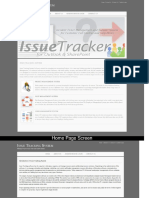 Issue Tracking System Java Screens