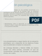 Elaboración Del Informe Psicológico I PDF