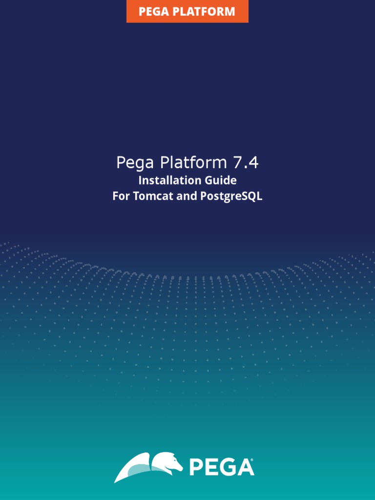 Pega74 Install Tomcat Postgresql | PDF | Client–Server Model | Postgre Sql