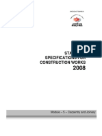 Standard Specification of Construction 2008