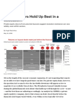 Which Sectors Hold Up Best in A Recession - Bain & Company