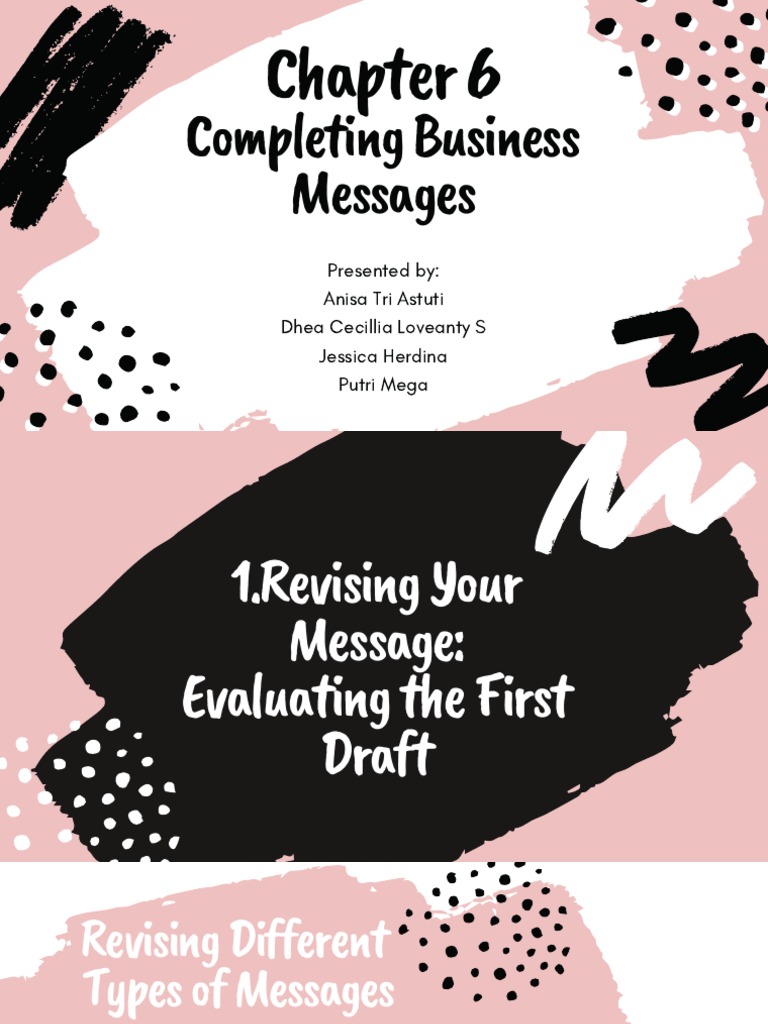 Enhancing Business Message Completeness | PDF | Cognition | Communication