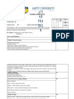 Course Curriculum: Pre-Requisites: Fundamental Concepts in Basic Sciences