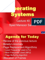 Operating Systems: Syed Mansoor Sarwar