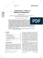 Humidity Sensors Review Reprint PDF