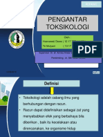 Refarat Pengantar Toksikologi