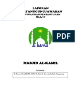 LPJ Pembangunan Masjid Al-Kamil