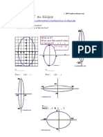 Worksheet Focus of Ellipse