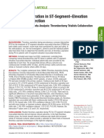 Thrombus Aspiration in ST-Segment-Elevation Myocardial Infarction