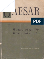 Caesar - Razboiul Gallic. Razboiul Civil