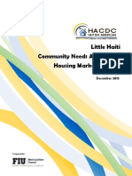 Little Haiti Community Needs Assessment: Housing Market Analysis December 2015